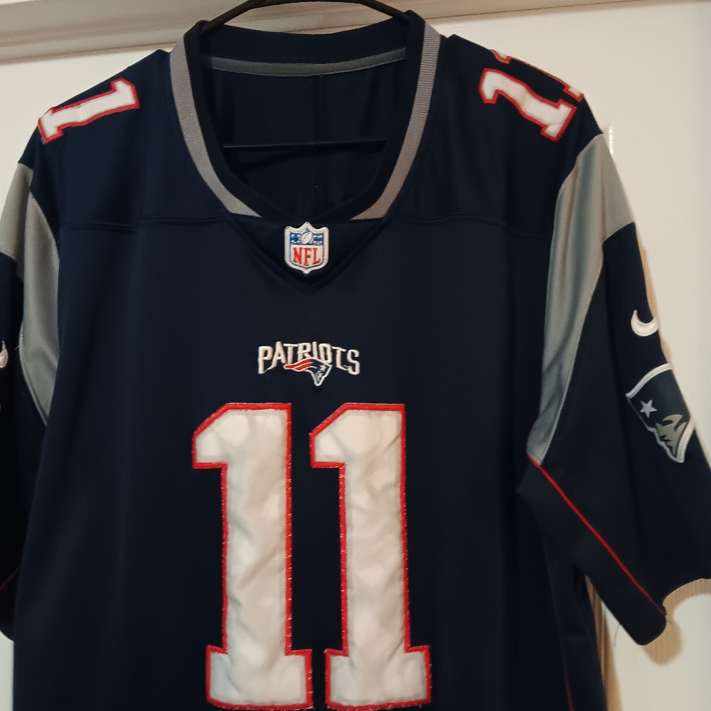 Nike Patriots Jersey - Dark Blue and Light Gray